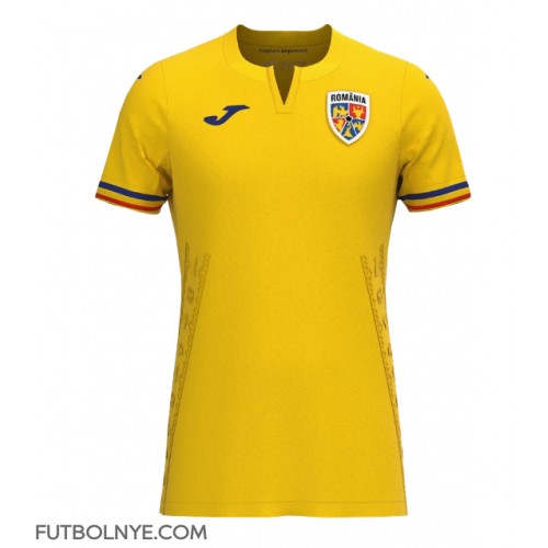 Camiseta Rumania Primera Equipación Eurocopa 2024 manga corta